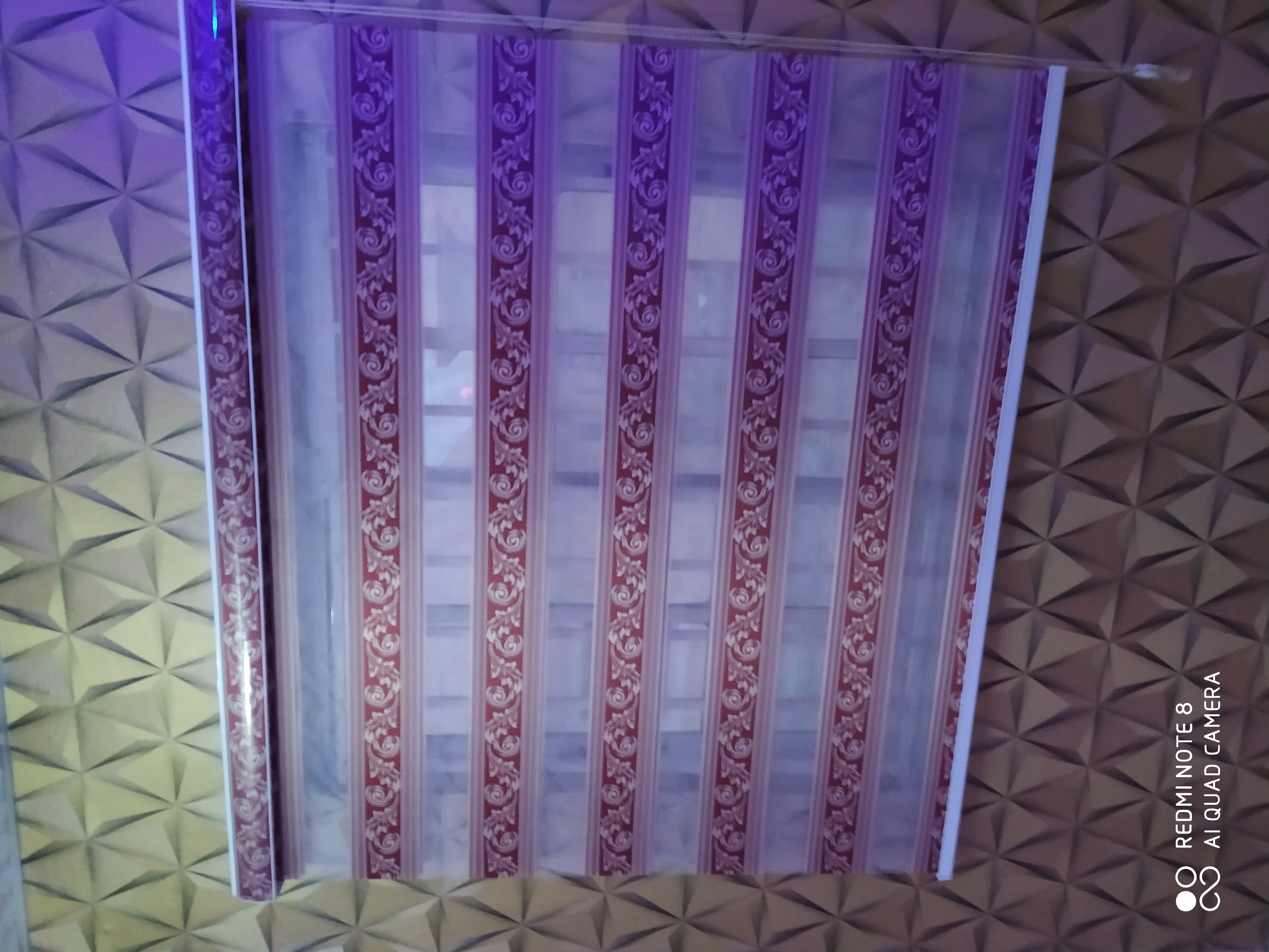 Roller window blind installation