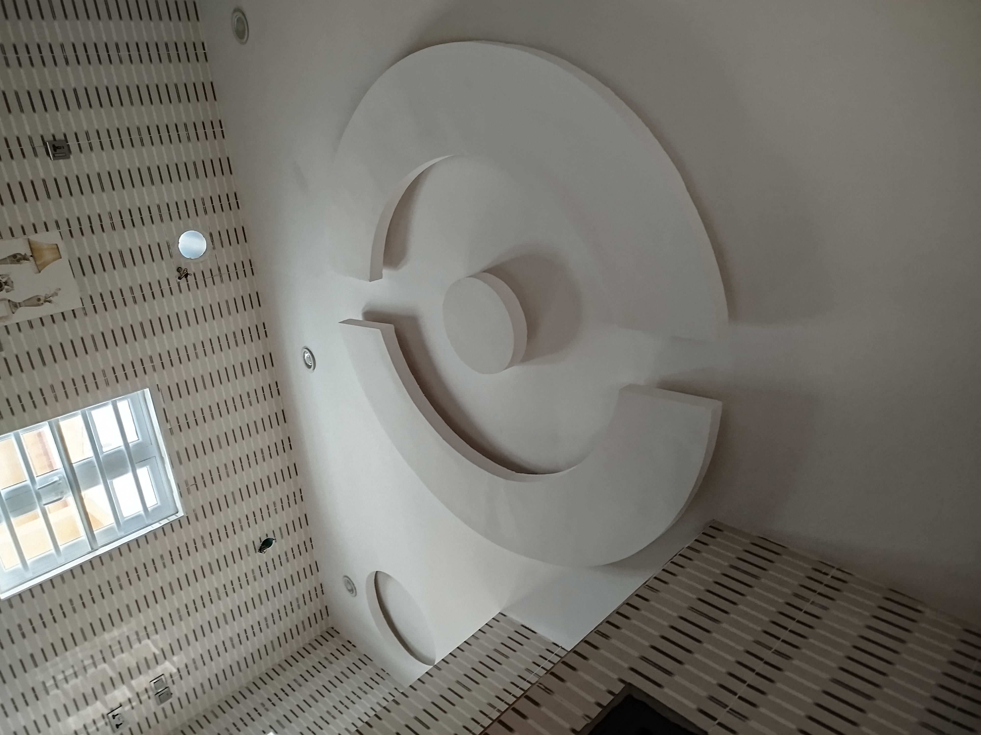 POP layered ceiling detail