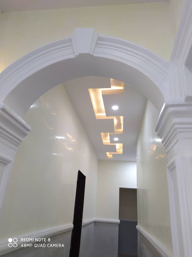 POP archway and stepped ceiling by Ajis Interior Creations
